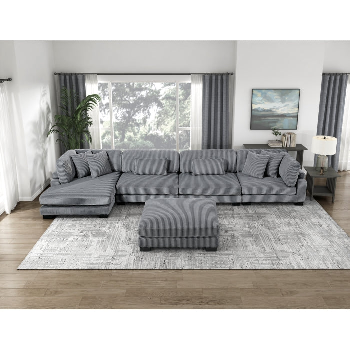 8555GY-AC Armless Chair - 8555GY-AC