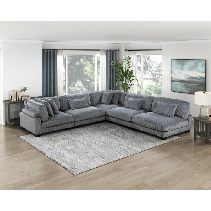 8555GY-CR Corner Seat - 8555GY-CR