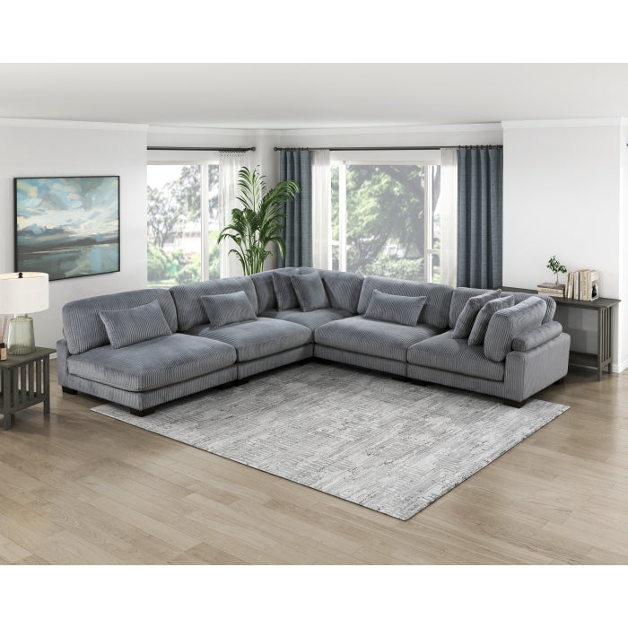 8555GY-CR Corner Seat - 8555GY-CR
