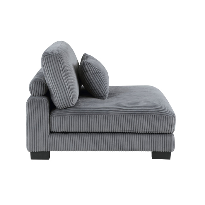 8555GY*CRACVC (3)3-Piece Modular Sectional with Reversible Chaise - 8555GY*CRACVC