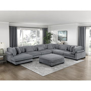 8555GY-VC Reversible Chaise - 8555GY-VC
