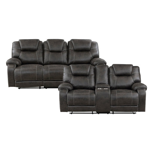 8560PM*2 2pc Set: Sofa, Love - 8560PM*2