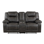 8560PM-2 Double Reclining Love Seat with Center Console - 8560PM-2