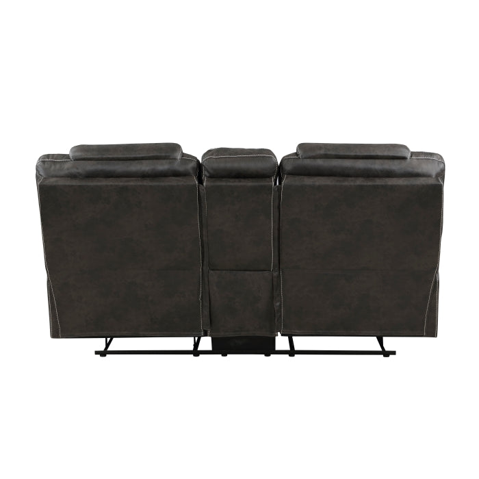 8560PM-2 Double Reclining Love Seat with Center Console - 8560PM-2