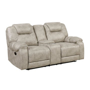 8560PT-2 Double Reclining Love Seat with Center Console - 8560PT-2