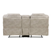 8560PT-2 Double Reclining Love Seat with Center Console - 8560PT-2