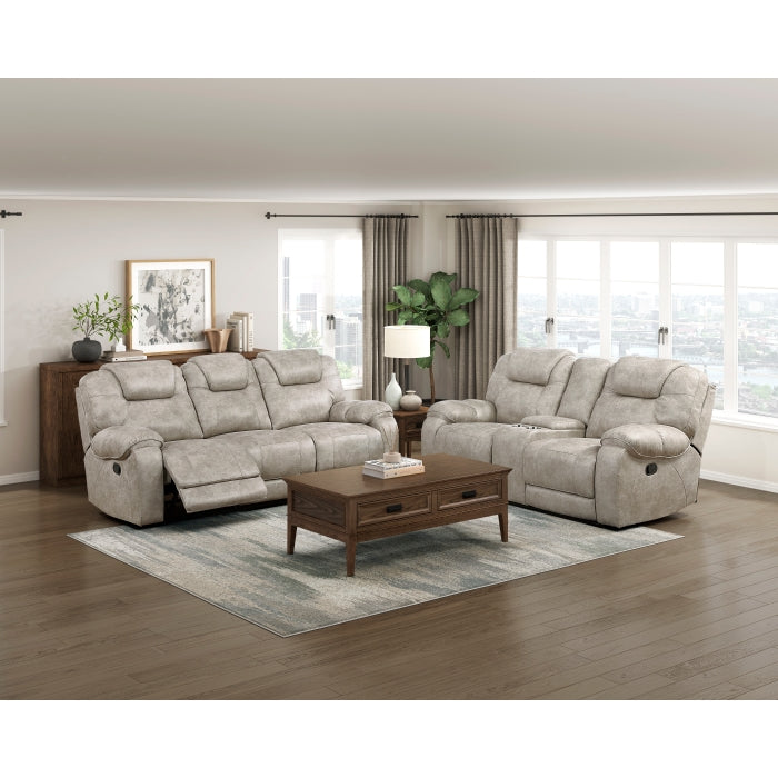 8560PT-3 Double Reclining Sofa - 8560PT-3