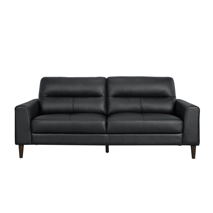 8566BLK*2 2pc Set: Sofa, Love - 8566BLK*2