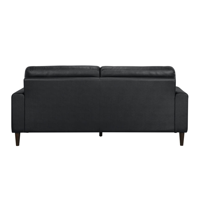 8566BLK*2 2pc Set: Sofa, Love - 8566BLK*2