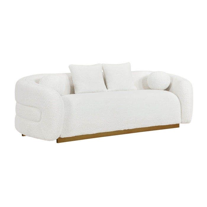 8568WH*2 2pc Set: Sofa, Love - 8568WH*2