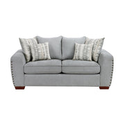 8579GY*2 2pc Set: Sofa, Love - 8579GY*2