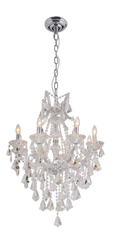 86036W28CC-932C  28X33  8 LIGHT CLEAR CHROME - 210000004601
