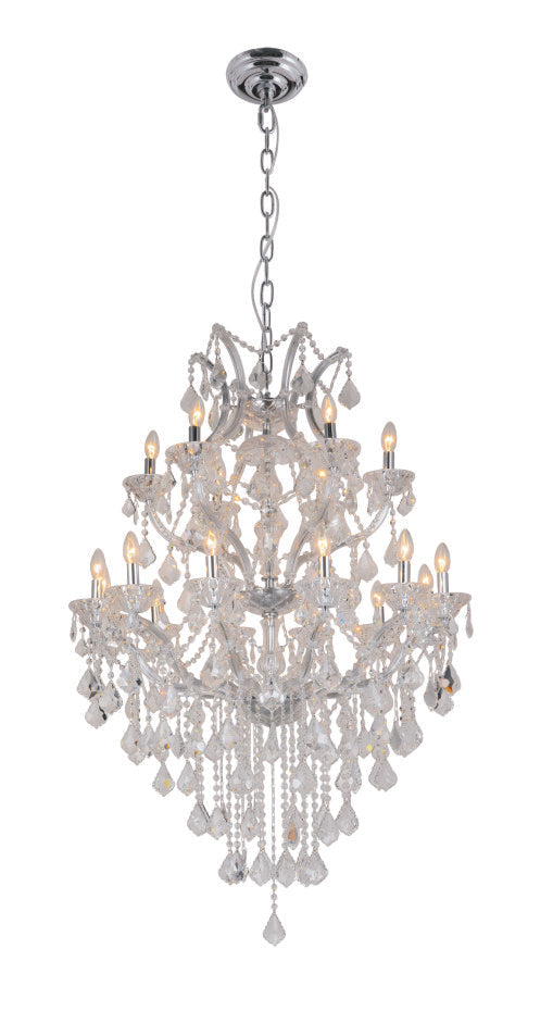 86036W33CC-932C  33X42  15 LIGHT  CLEAR CHROME - 210000004609