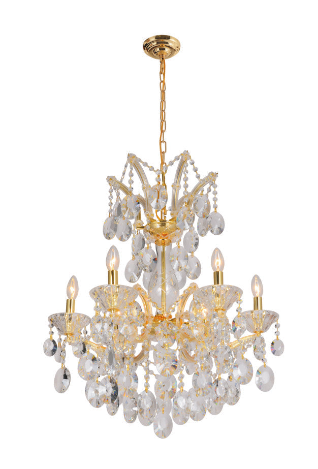 86045W25CH-914CH  25X28  6 LIGHT CHAMPAGNE GOLD - 210000004783
