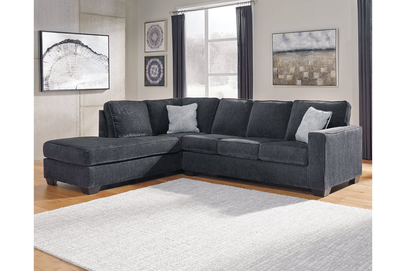 Altari Slate 2-Piece Sectional with Chaise -  Ashley - DMV Furniture