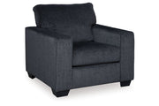 Altari Slate Chair and Ottoman -  Ashley - DMV Furniture