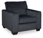 Altari Sofa, Loveseat, Chair and Ottoman in Slate from Ashley - DMV Furniture