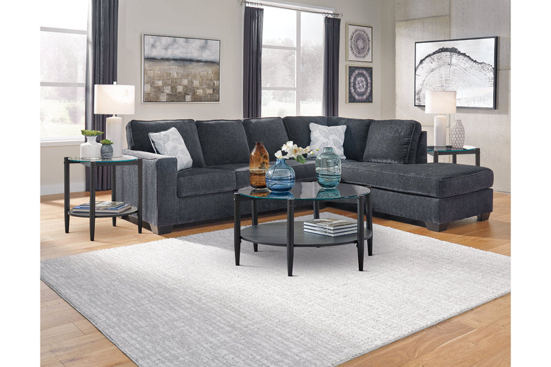 Altari Slate 2-Piece Sectional with Chaise -  Ashley - DMV Furniture