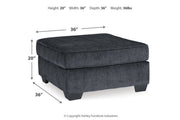 Altari Slate Chair and Ottoman -  Ashley - DMV Furniture