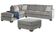 Altari Alloy 2-Piece Sectional with Ottoman -  Ashley - DMV Furniture