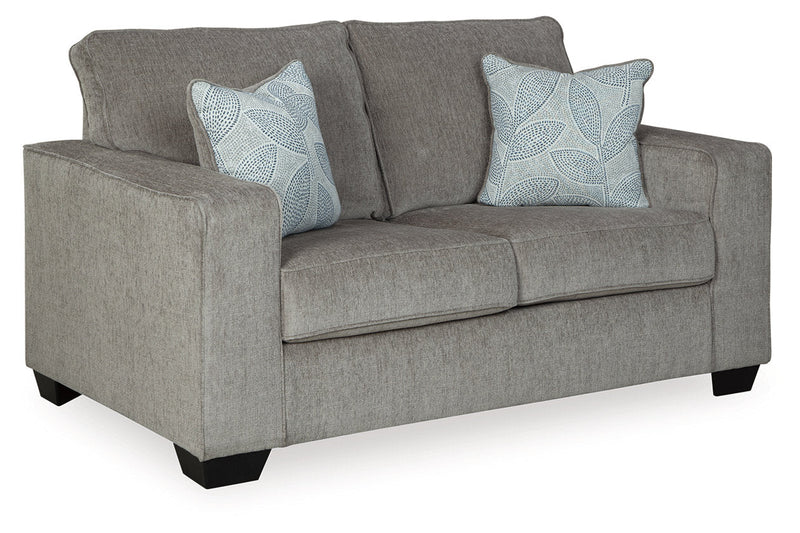 Altari Alloy 2-Piece Sectional with Chaise, Loveseat and Ottoman -  Ashley - DMV Furniture