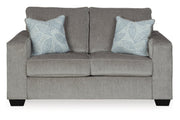 Altari Alloy 2-Piece Sleeper Sectional, Loveseat and Ottoman -  Ashley - DMV Furniture