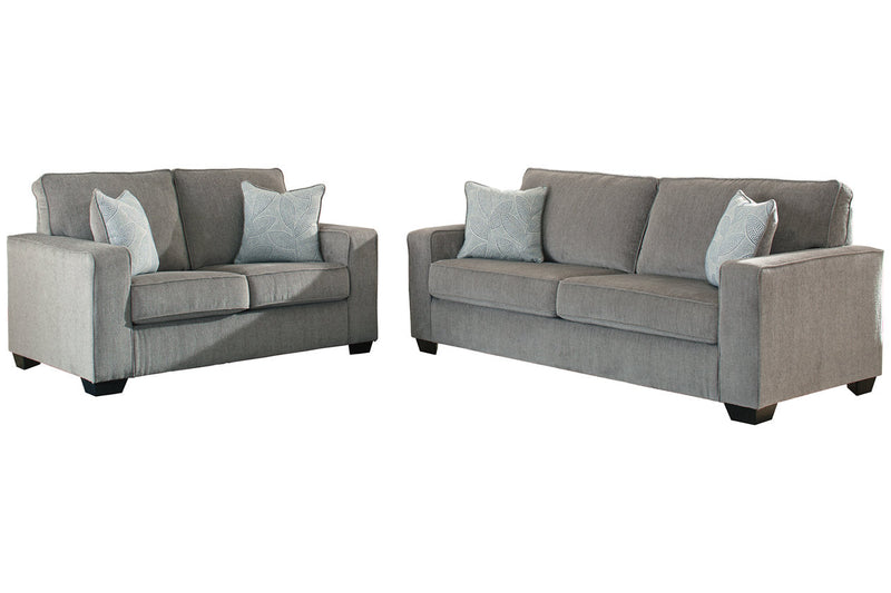 Altari Alloy Sofa and Loveseat -  Ashley - DMV Furniture