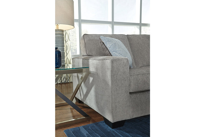 Altari Alloy 2-Piece Sleeper Sectional, Loveseat and Ottoman -  Ashley - DMV Furniture