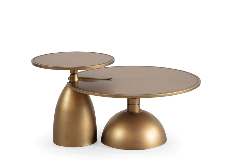 873 Gold 2 Pc Coffee Table Set - DMV FurnitureCoffee Table
