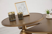 873 Gold 2 Pc Coffee Table Set - DMV FurnitureCoffee Table