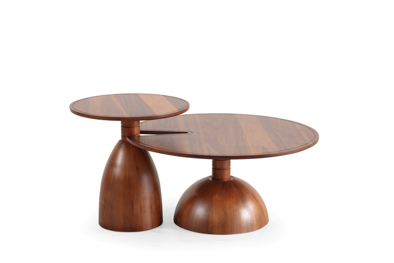 873 Walnut 2 Pc Coffee Table Set - DMV FurnitureCoffee Table