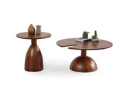 873 Walnut 2 Pc Coffee Table Set - DMV FurnitureCoffee Table