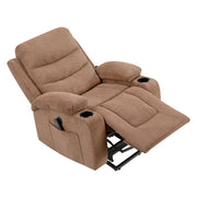 9000BRW-1LTM Power Lift Chair with Massage, Heat, Charging Ports and Cup-holders - 9000BRW-1LTM