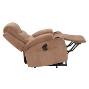 9000BRW-1LTM Power Lift Chair with Massage, Heat, Charging Ports and Cup-holders - 9000BRW-1LTM