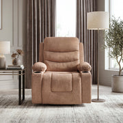 9000BRW-1LTM Power Lift Chair with Massage, Heat, Charging Ports and Cup-holders - 9000BRW-1LTM