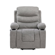 9000GRY-1LTM Power Lift Chair with Massage, Heat, Charging Ports and Cup-holders - 9000GRY-1LTM