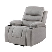 9000GRY-1LTM Power Lift Chair with Massage, Heat, Charging Ports and Cup-holders - 9000GRY-1LTM