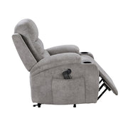 9000GRY-1LTM Power Lift Chair with Massage, Heat, Charging Ports and Cup-holders - 9000GRY-1LTM