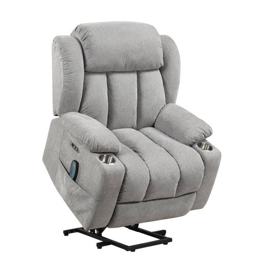 9001GY-1LTM Power Lift Chair with Massage, Heat and Charging Port - 9001GY-1LTM