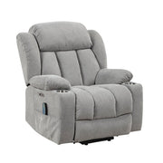 9001GY-1LTM Power Lift Chair with Massage, Heat and Charging Port - 9001GY-1LTM