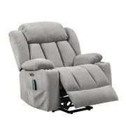 9001GY-1LTM Power Lift Chair with Massage, Heat and Charging Port - 9001GY-1LTM