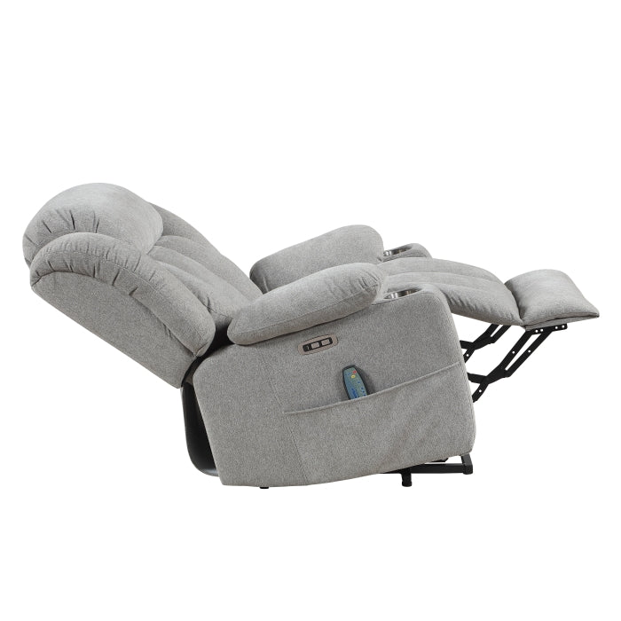 9001GY-1LTM Power Lift Chair with Massage, Heat and Charging Port - 9001GY-1LTM