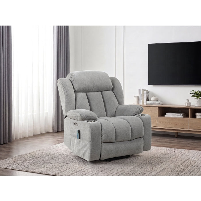 9001GY-1LTM Power Lift Chair with Massage, Heat and Charging Port - 9001GY-1LTM