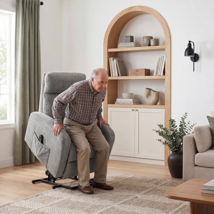 9004GRY-1LT Power Lift Chair - 9004GRY-1LT