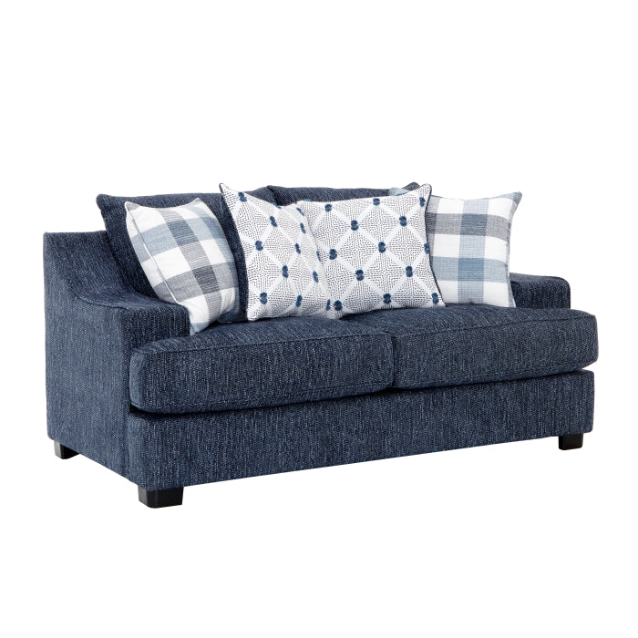 9008BUE-2 Love Seat - 9008BUE-2