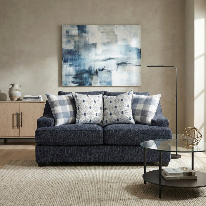 9008BUE-2 Love Seat - 9008BUE-2