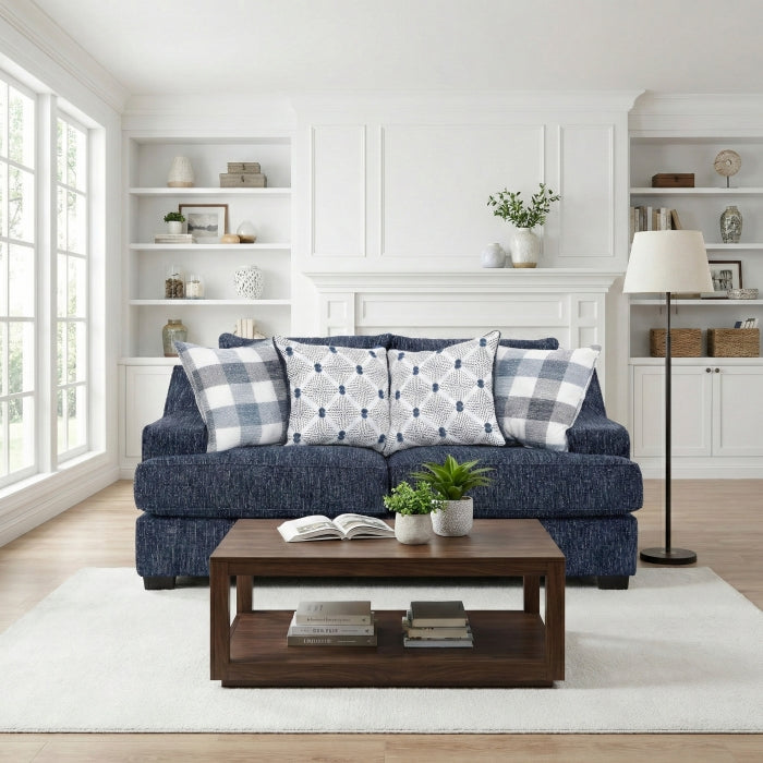 9008BUE-2 Love Seat - 9008BUE-2