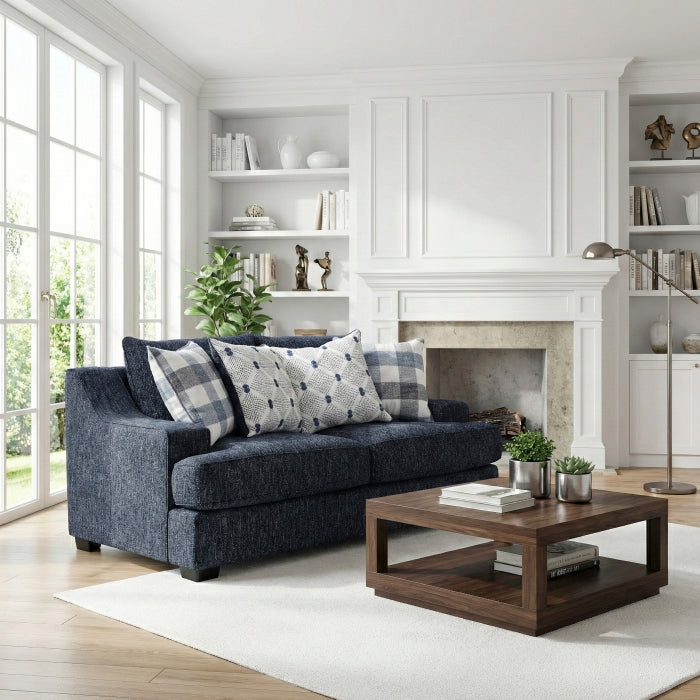 9008BUE-2 Love Seat - 9008BUE-2