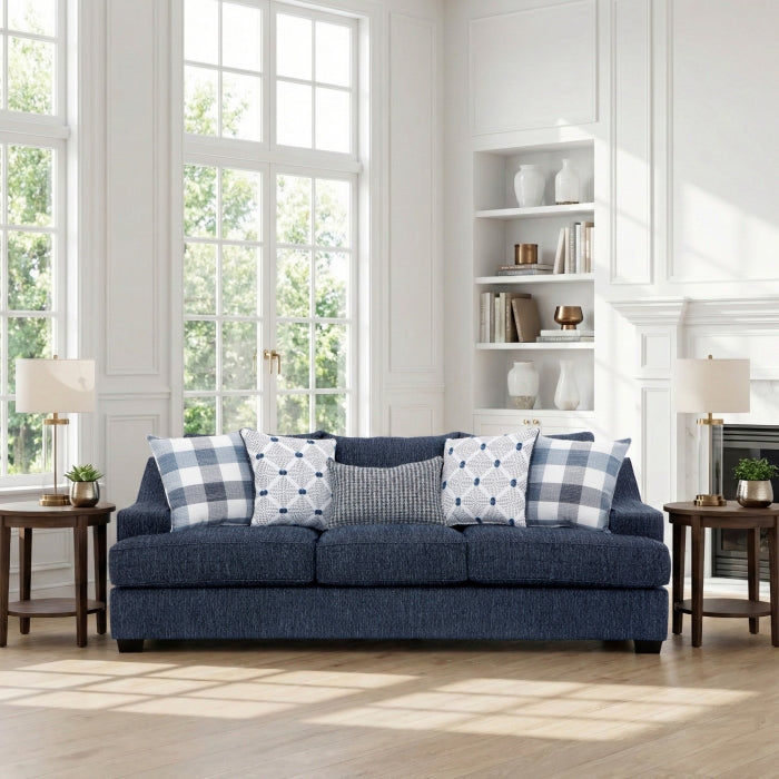 9008BUE-3 Sofa - 9008BUE-3