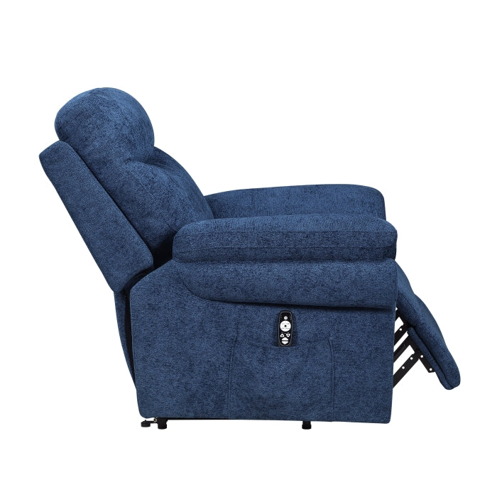 9015BU-1LTM Power Lift Chair with Massage, Heat and Charging Port - 9015BU-1LTM